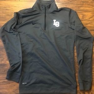 Women's Nike Dri-Fit Running Grey Long Sleeve Pull